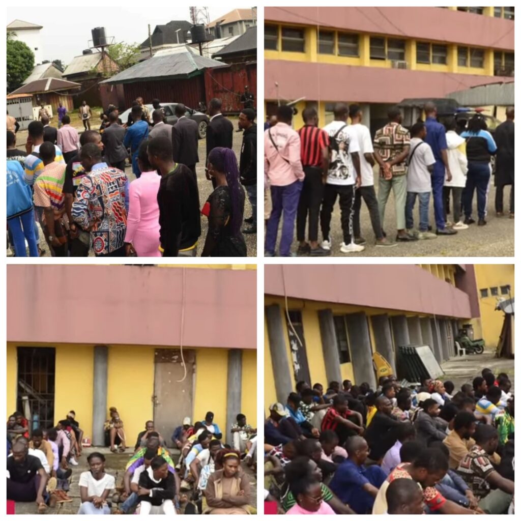 Immigration arrests 90 foreign nationals for cybercrime in Rivers || Peakvibez.com