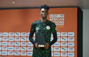 CHAN 2024: Oyowah ‘proud’ to win MOTM in Nigeria’s win over Congo CHAN 2024: Oyowah ‘proud’ to win MOTM in Nigeria’s win over Congo || Peakvibez.com