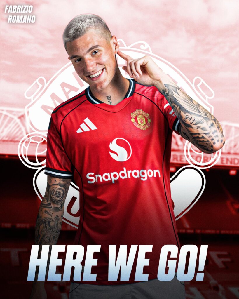 BREAKING: Benjamin Šeško to Manchester United, here we go! || Peakvibez.com